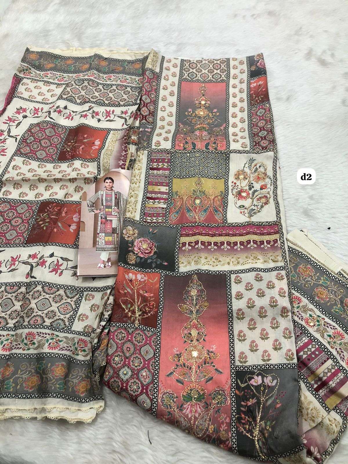 Falah Premium Muslin Collection code 30468 by Falah Designer Suits